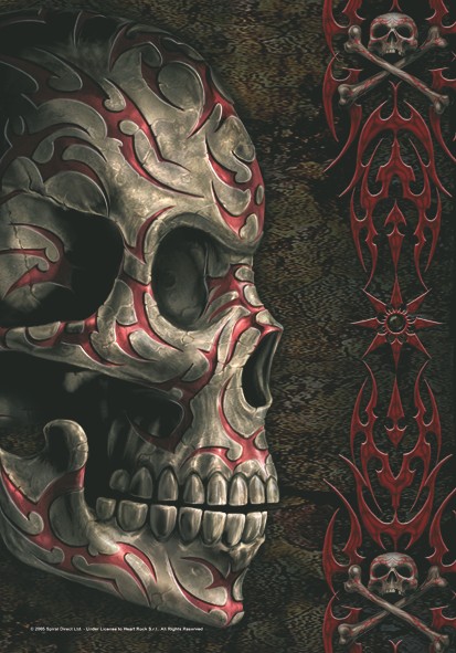 Spiral Collection  - Tatoo Skull