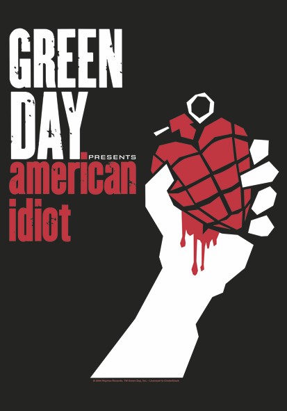 heartrock licensed green day flags: American Idiot