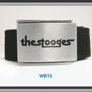 Belt | Polyester Belt - Enamelled Buckle The Stooges